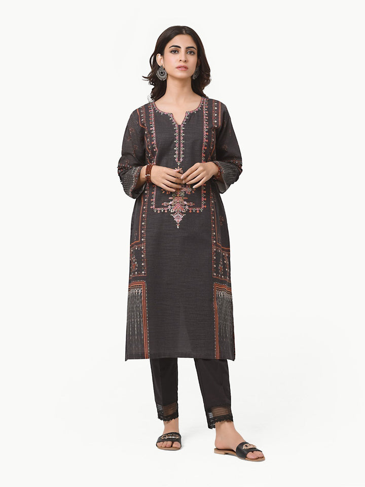 Pret 1Pc Embroidered Khaddar Shirt - EWTKE22-68566