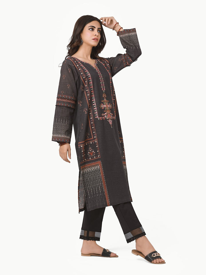 Pret 1Pc Embroidered Khaddar Shirt - EWTKE22-68566