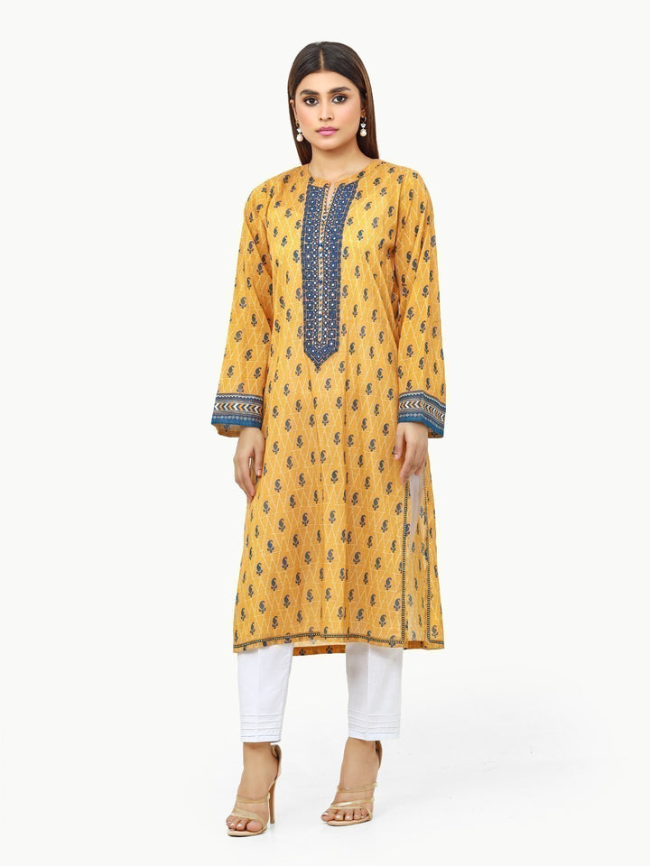 Pret 1Pc Embroidered Khaddar Shirt - EWTKE22-68588