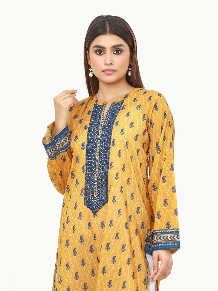 Pret 1Pc Embroidered Khaddar Shirt - EWTKE22-68588