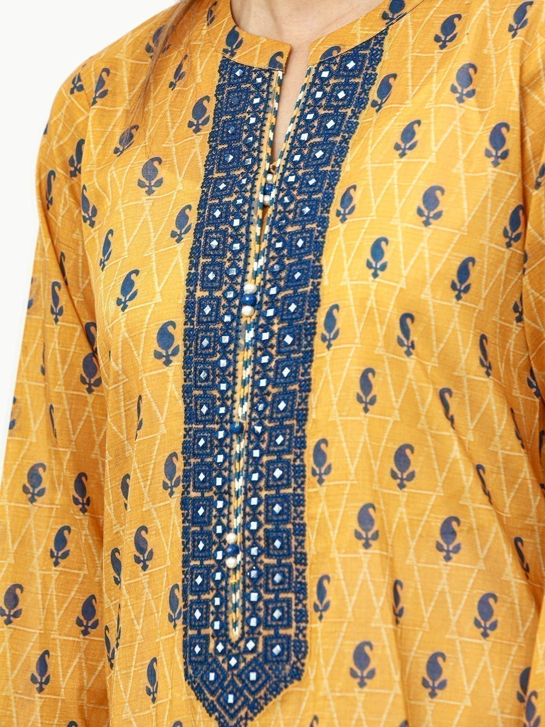 Pret 1Pc Embroidered Khaddar Shirt - EWTKE22-68588