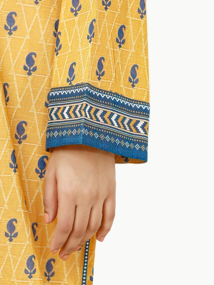 Pret 1Pc Embroidered Khaddar Shirt - EWTKE22-68588
