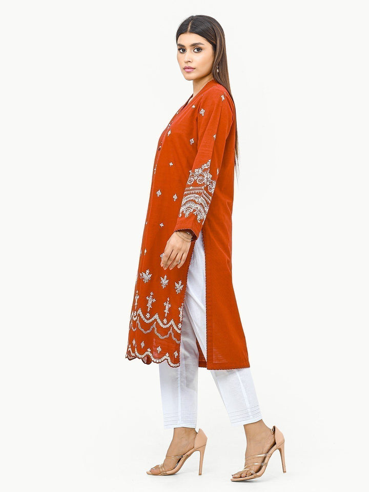 Pret 1Pc Embroidered Khaddar Shirt - EWTKE22-68687