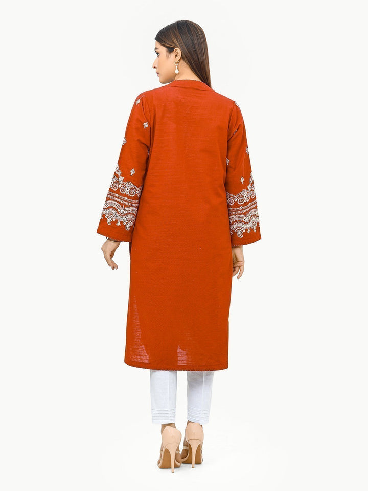 Pret 1Pc Embroidered Khaddar Shirt - EWTKE22-68687