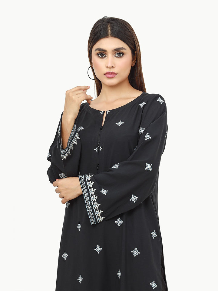 Pret 1Pc Embroidered Viscose Shirt - EWTKE22-69184