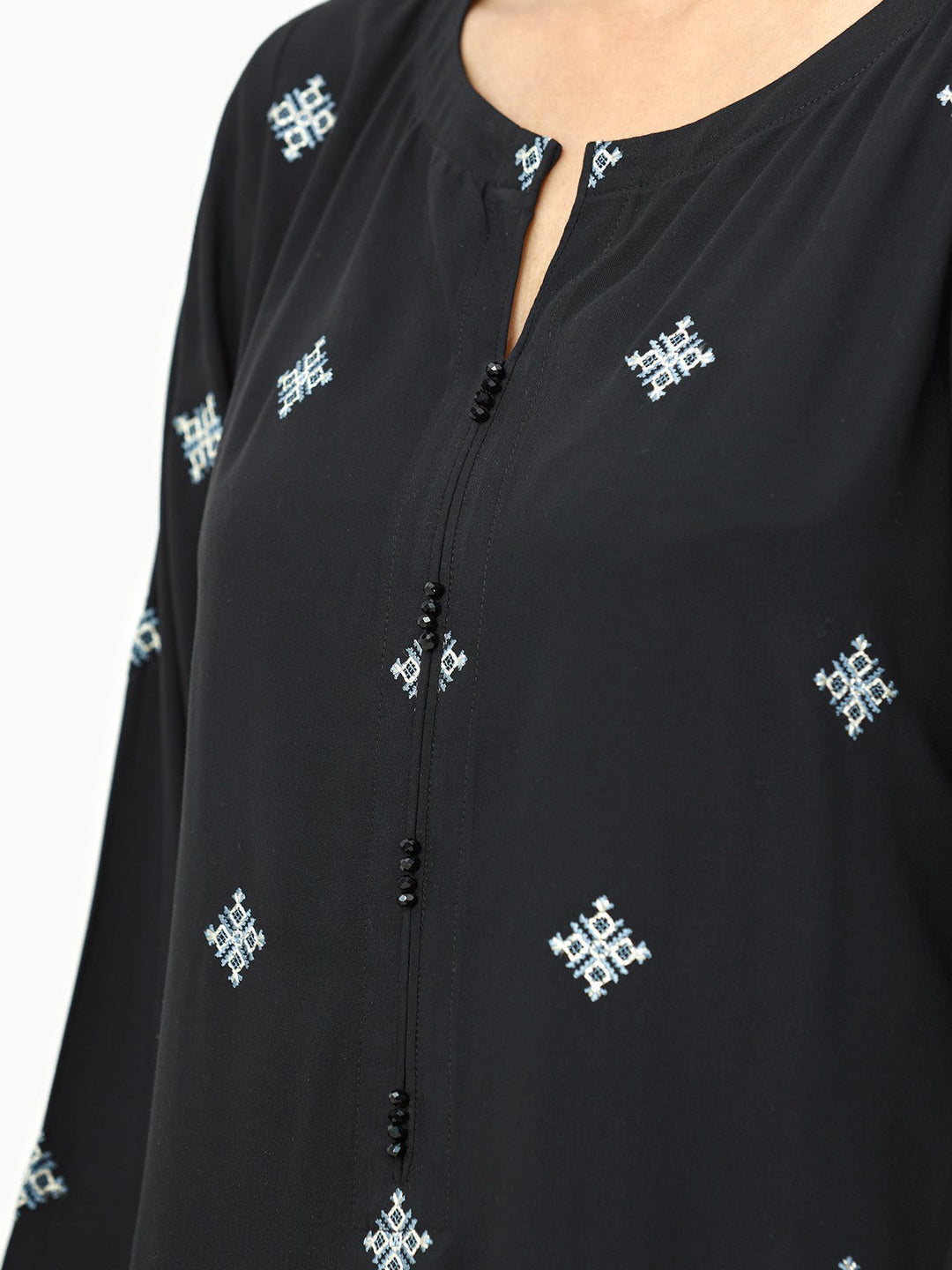 Pret 1Pc Embroidered Viscose Shirt - EWTKE22-69184