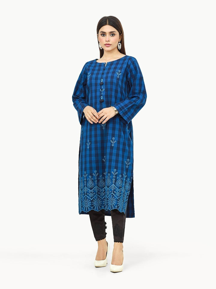 Pret 1Pc Embroidered Cotton Shirt - EWTKE22-69214