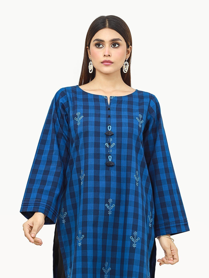 Pret 1Pc Embroidered Cotton Shirt - EWTKE22-69214