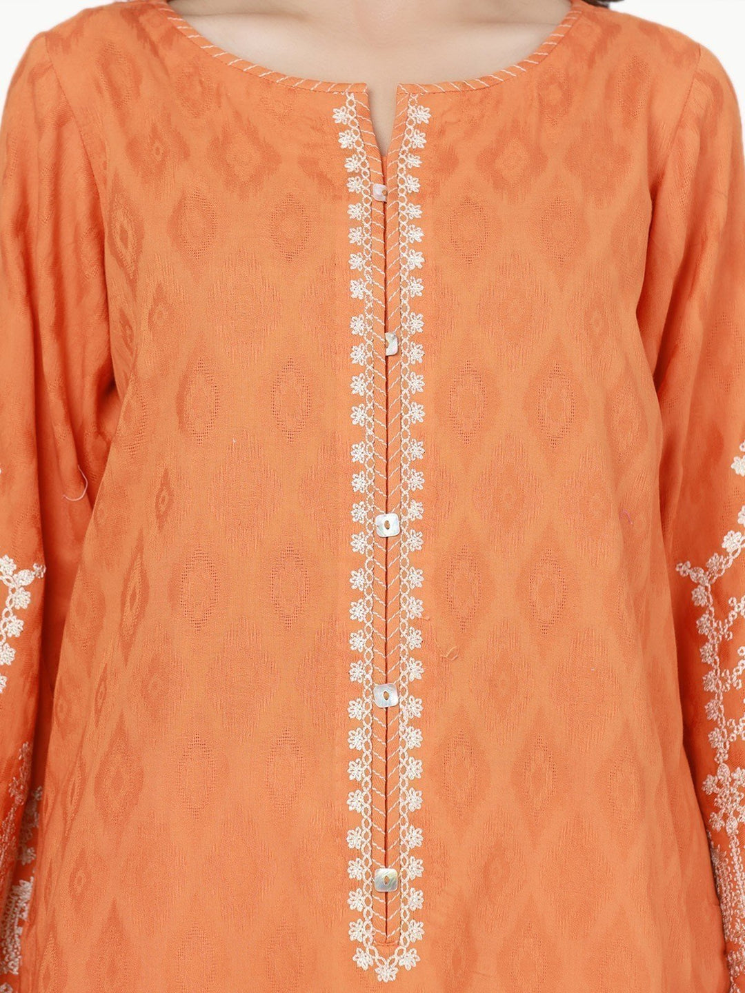 Pret 1Pc Embroidered Dobby Shirt - EWTKE23-68168S