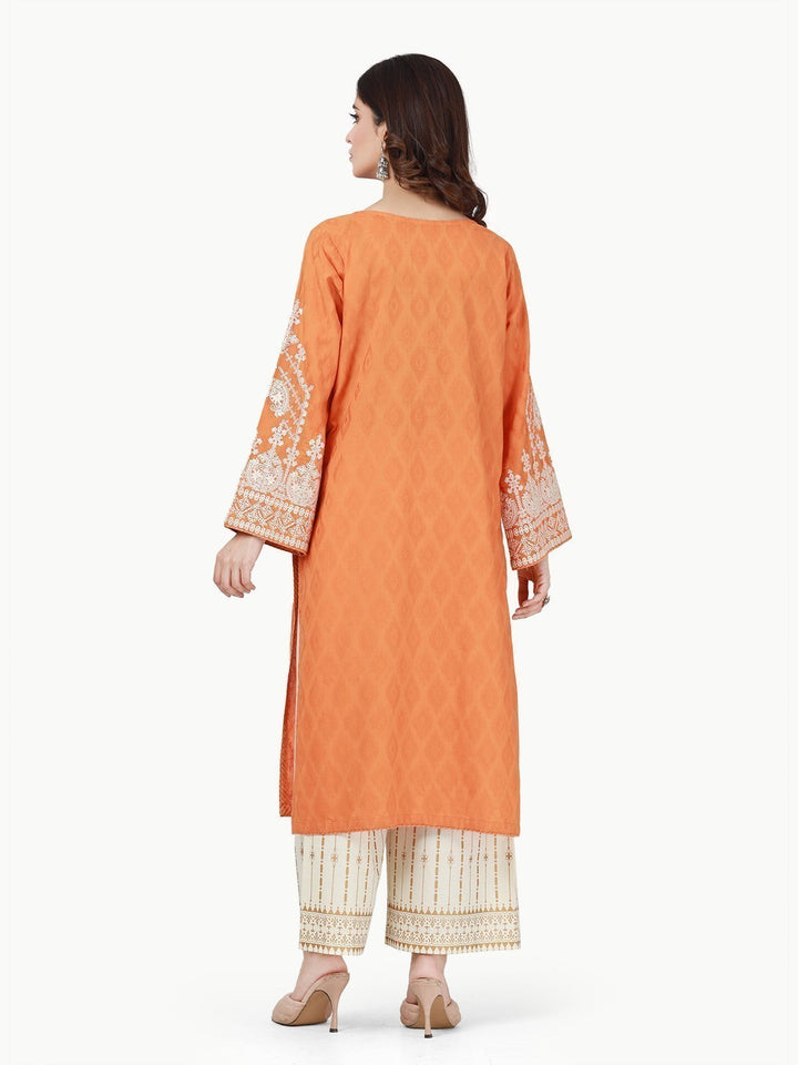 Pret 1Pc Embroidered Dobby Shirt - EWTKE23-68168S