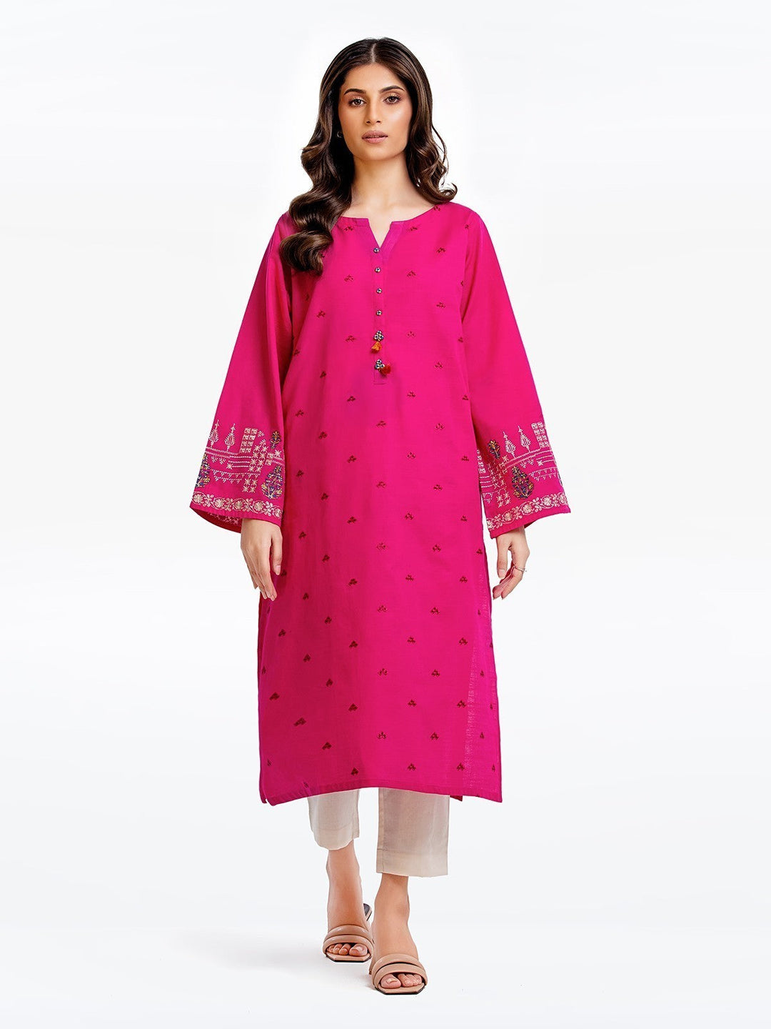 Pret 1Pc Embroidered Khaddar Shirt - EWTKE23-68660S