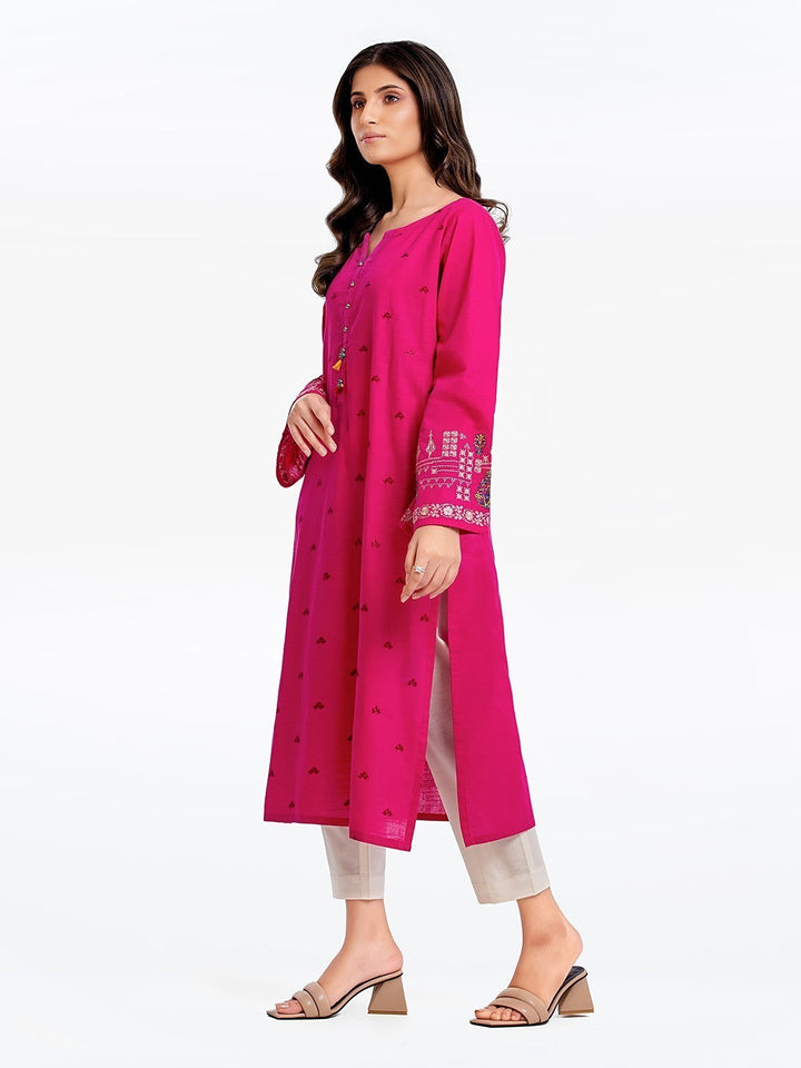 Pret 1Pc Embroidered Khaddar Shirt - EWTKE23-68660S