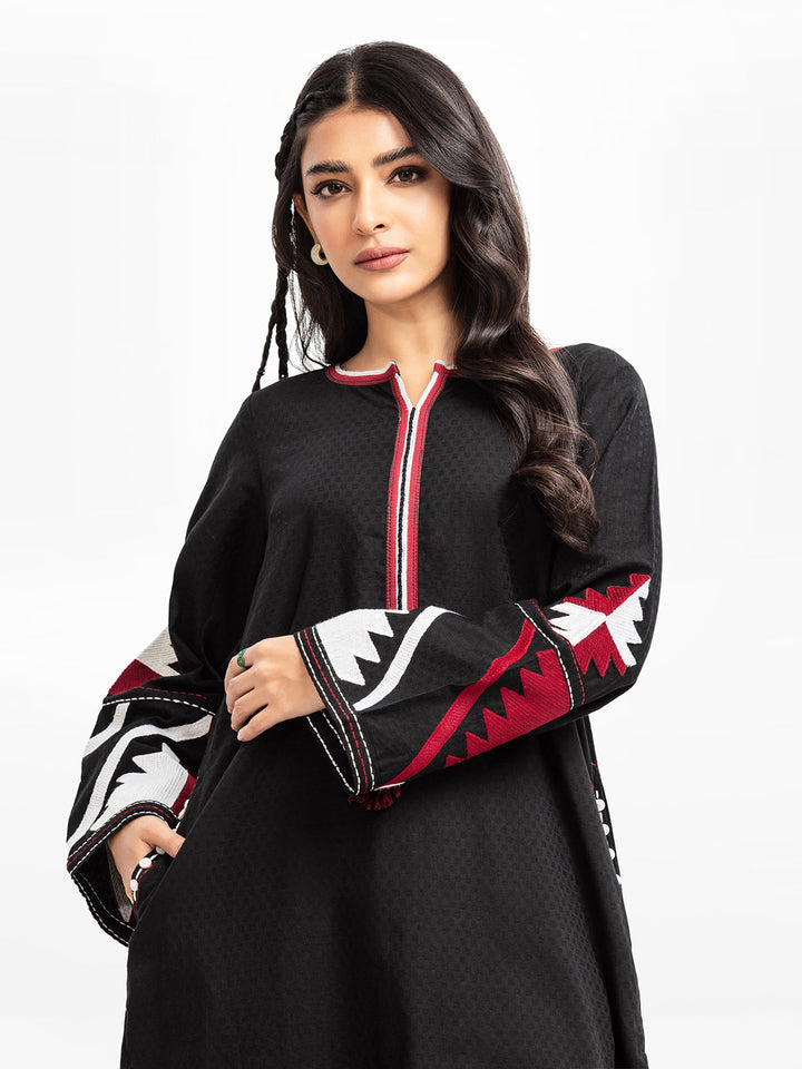 Pret 2Pc Embroidered Khaddar Shirt Trouser - EWTKE23-68782ST
