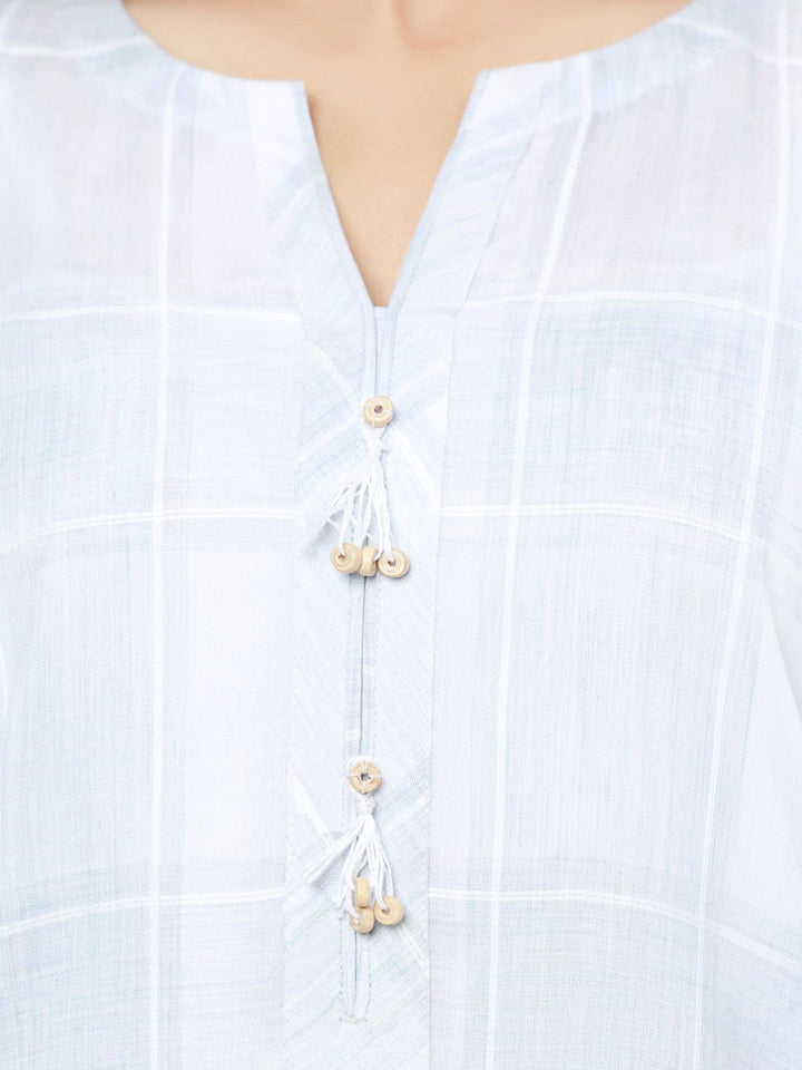 Pret 1Pc Embroidered Cotton Shirt - EWTKE23-69244S