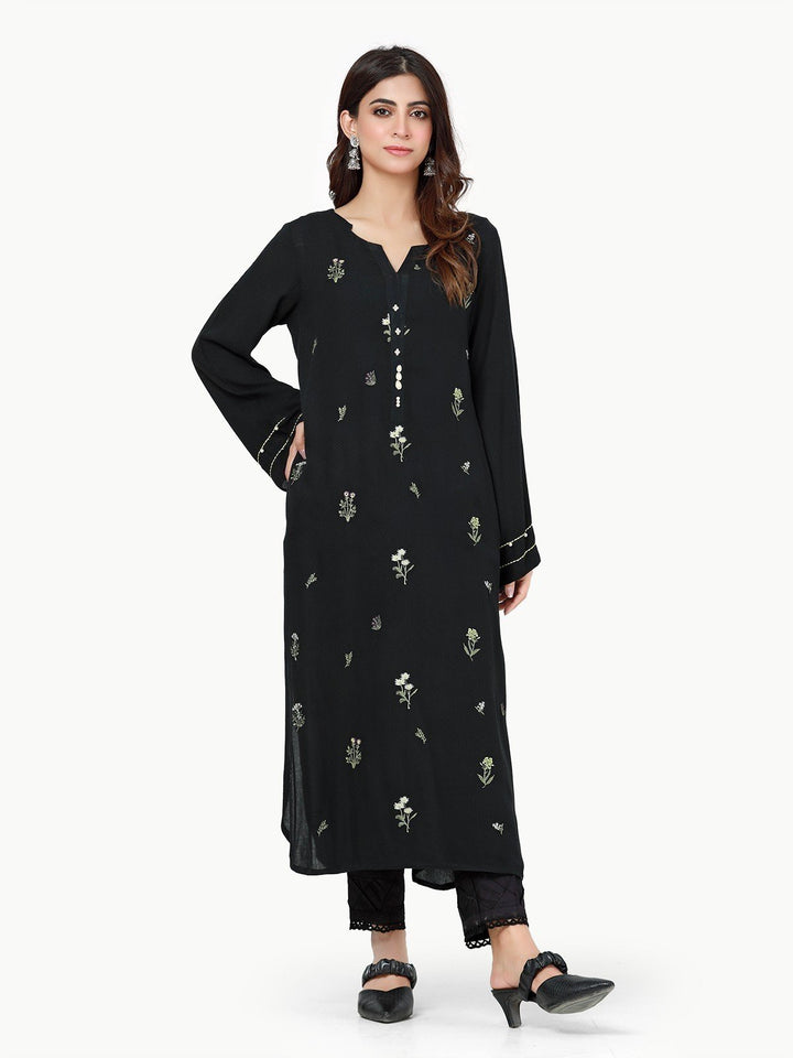 Pret 1Pc Embroidered Cotton Shirt - EWTKE23-69251S