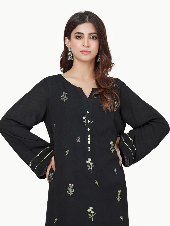 Pret 1Pc Embroidered Cotton Shirt - EWTKE23-69251S