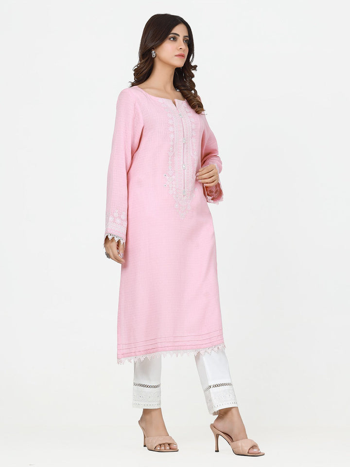 Pret 1Pc Embroidered Cotton Shirt - EWTKE23-69268S
