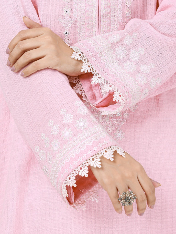 Pret 1Pc Embroidered Cotton Shirt - EWTKE23-69268S