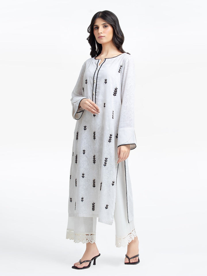 Pret 1Pc Embroidered Lawn Shirt - EWTKE23-69292S