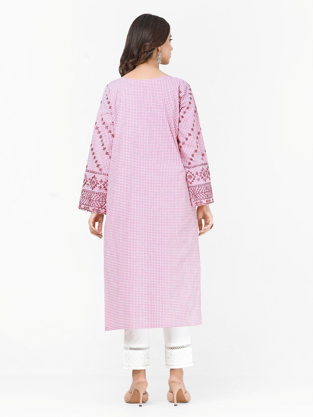 Pret 1Pc Embroidered Cotton Shirt - EWTKE23-69306S