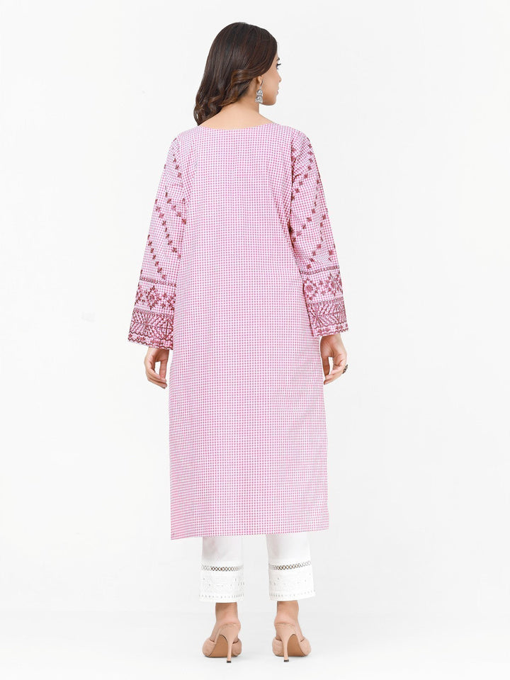 Pret 1Pc Embroidered Cotton Shirt - EWTKE23-69306S