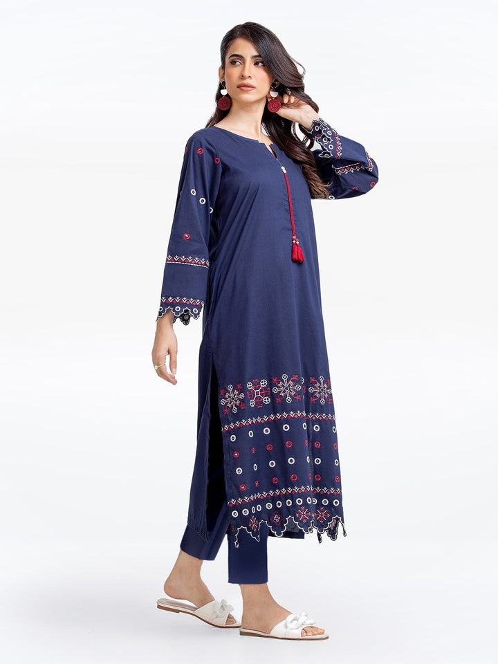 Pret 2Pc Embroidered Viscose Shirt Trouser - EWTKE23-69321ST