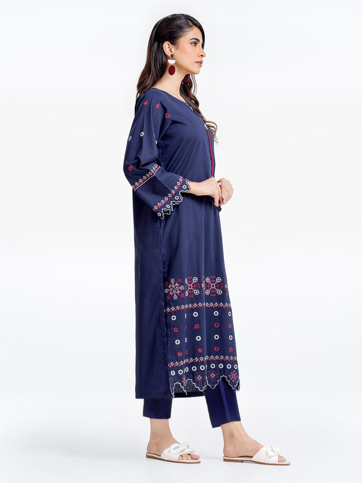 Pret 2Pc Embroidered Viscose Shirt Trouser - EWTKE23-69321ST