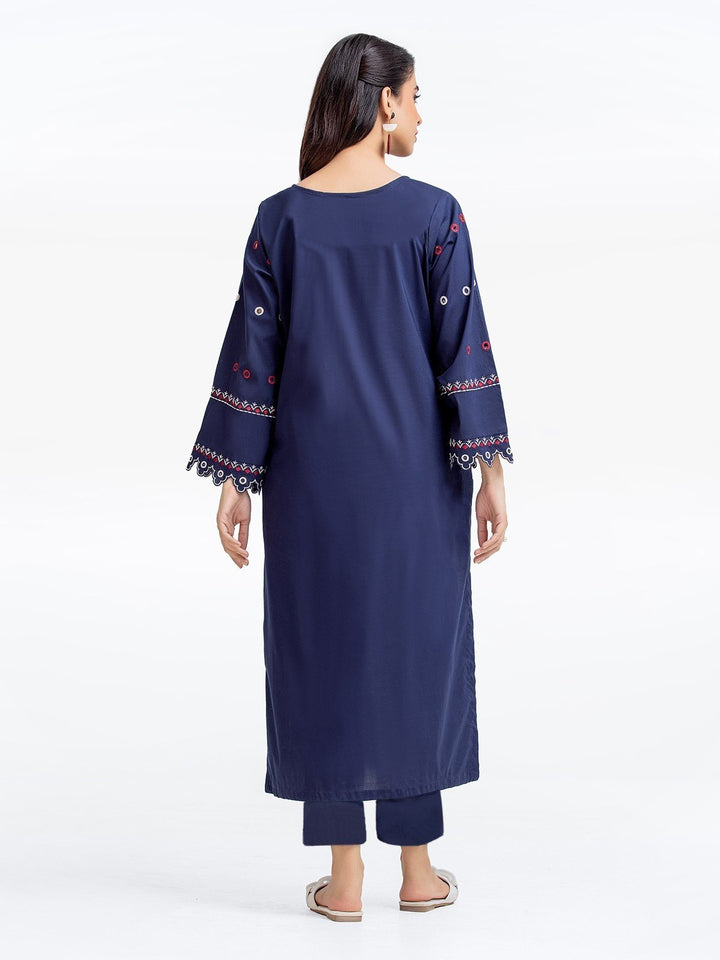 Pret 2Pc Embroidered Viscose Shirt Trouser - EWTKE23-69321ST