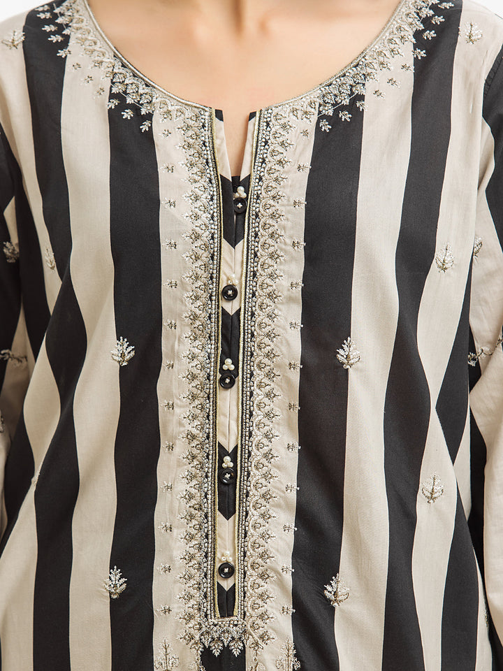 Pret 1Pc Embroidered Lawn Shirt - EWTKE23-69357S