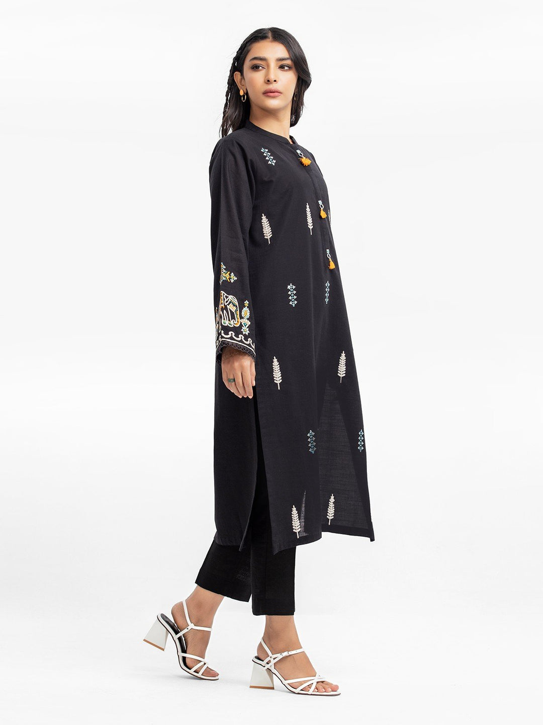 Pret 1Pc Embroidered Khaddar Shirt - EWTKE23-69405S