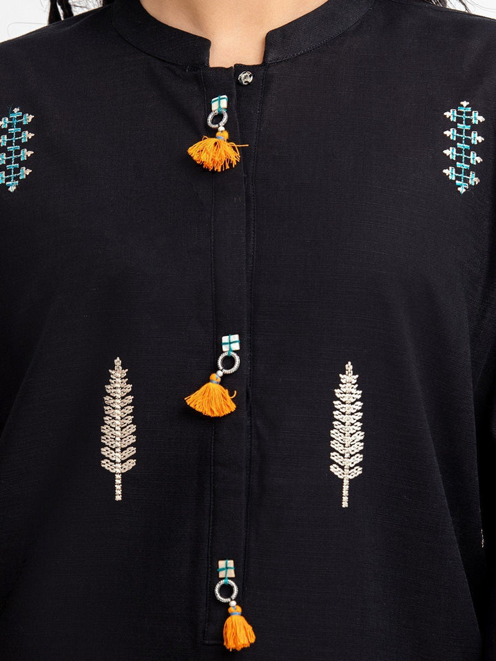 Pret 1Pc Embroidered Khaddar Shirt - EWTKE23-69405S
