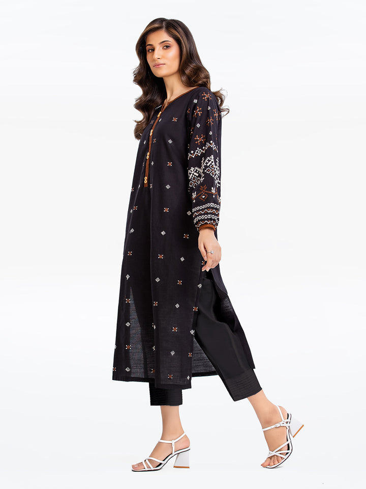 Pret 1Pc Embroidered Khaddar Shirt - EWTKE23-69414S
