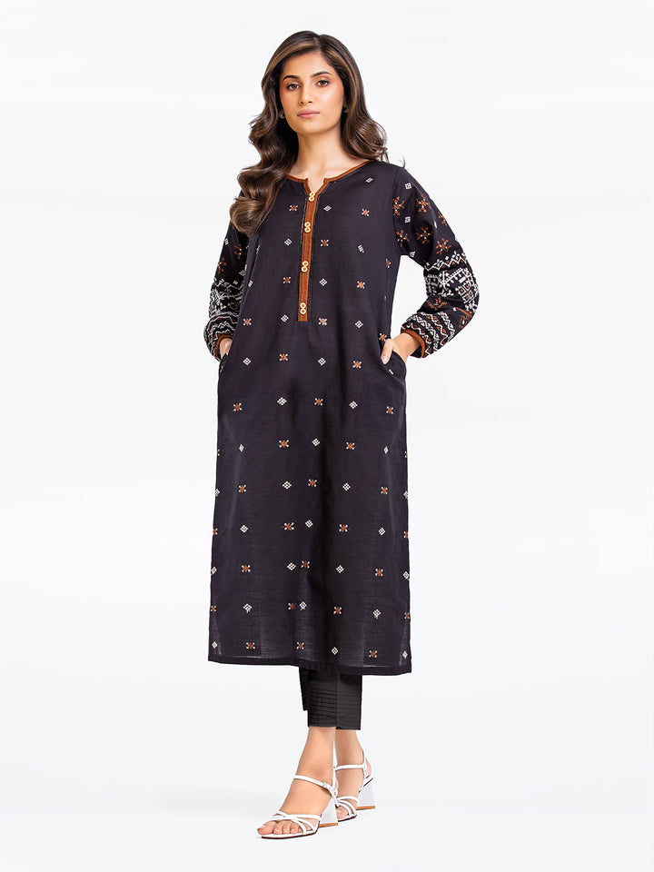 Pret 1Pc Embroidered Khaddar Shirt - EWTKE23-69414S