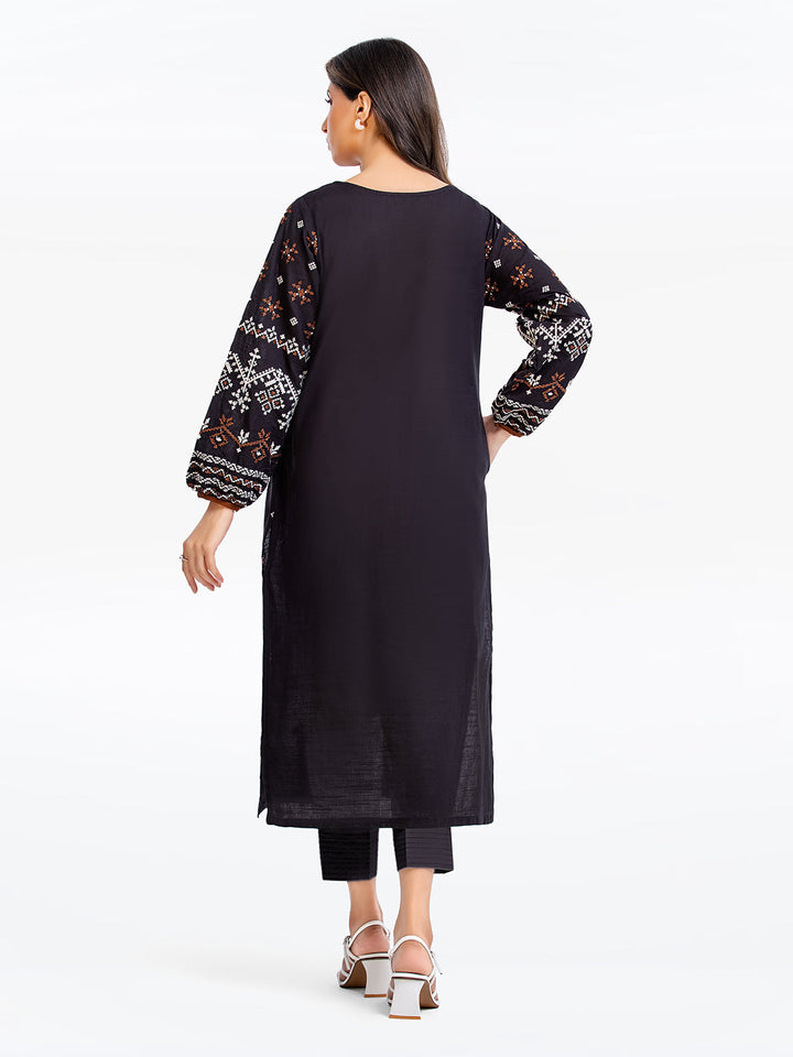 Pret 1Pc Embroidered Khaddar Shirt - EWTKE23-69414S