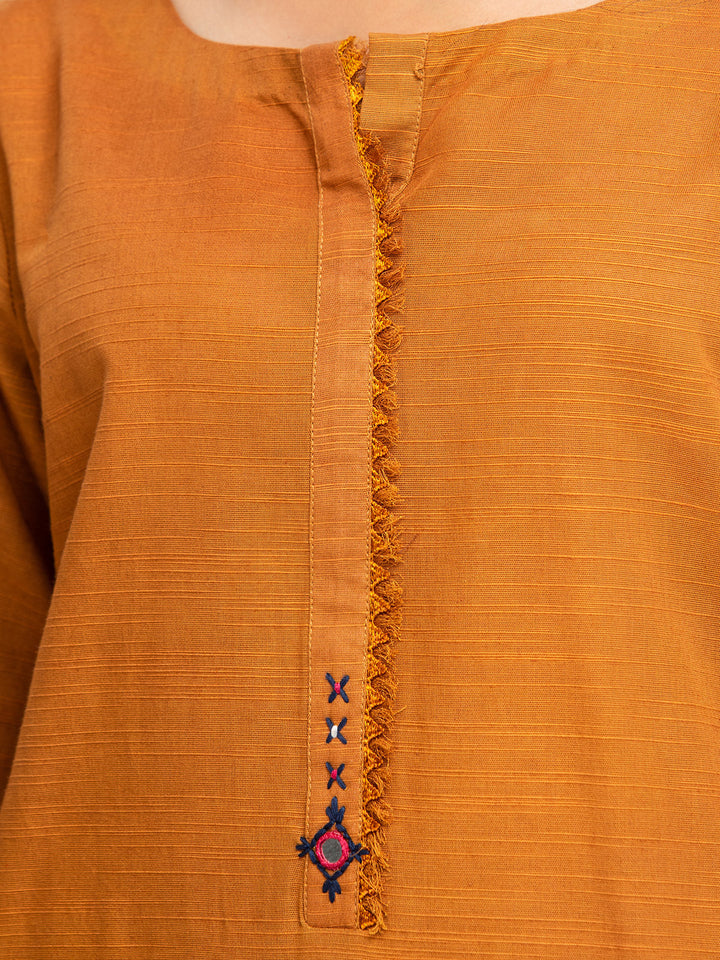 Pret 2Pc Embroidered Khaddar Shirt Trouser - EWTKE23-69419ST
