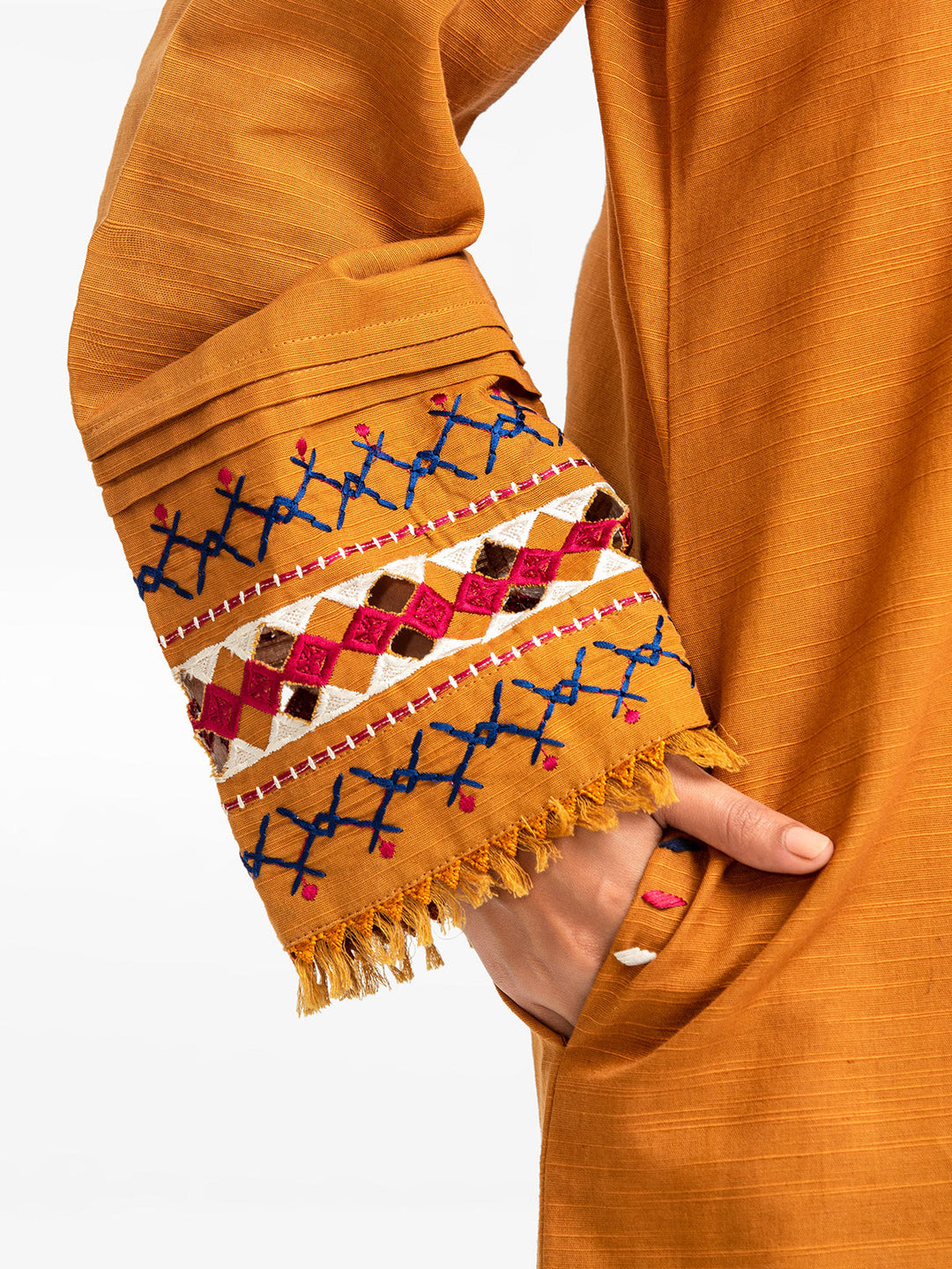 Pret 2Pc Embroidered Khaddar Shirt Trouser - EWTKE23-69419ST