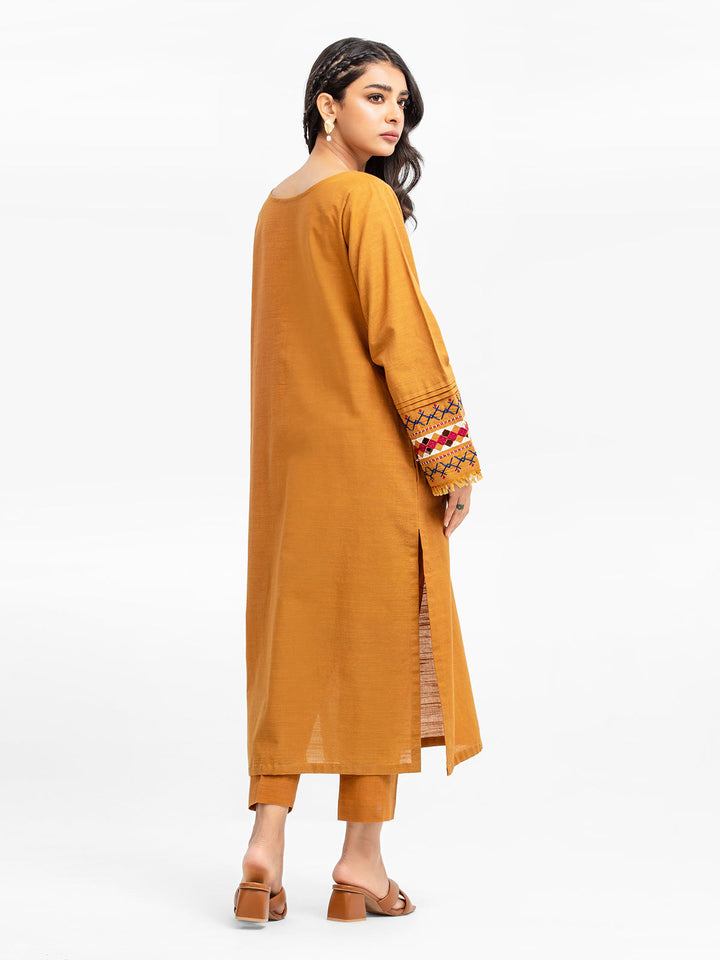 Pret 2Pc Embroidered Khaddar Shirt Trouser - EWTKE23-69419ST