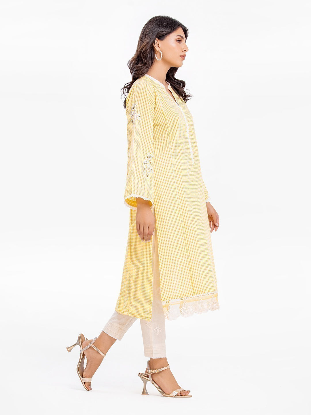 Pret 1Pc Embroidered Dobby Shirt - EWTKE23-69501S