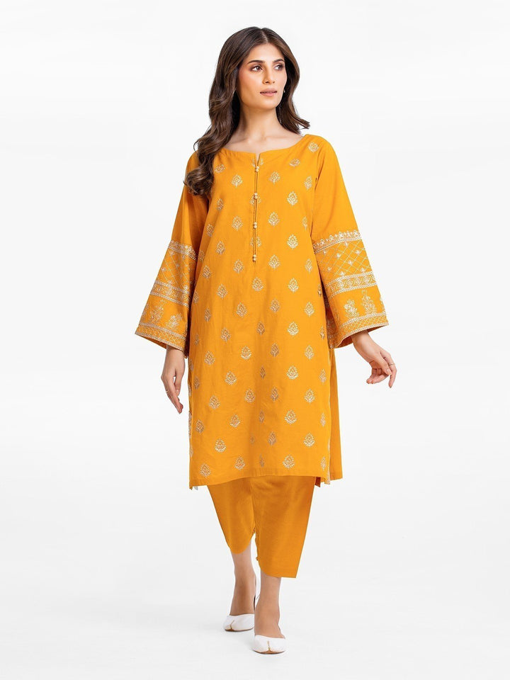 Pret 2Pc Embroidered Khaddar Shirt Trouser - EWTKE23-69516ST