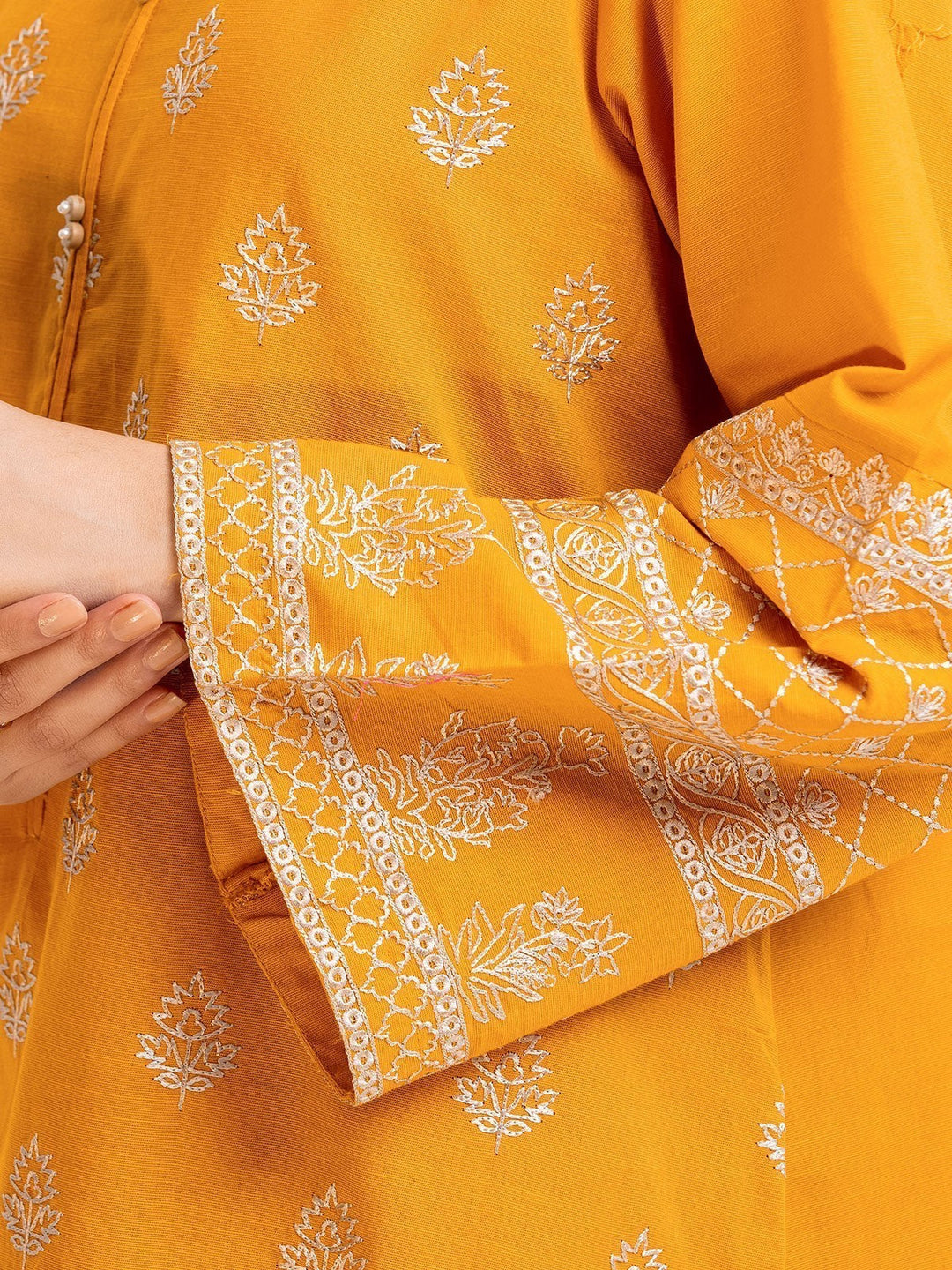 Pret 2Pc Embroidered Khaddar Shirt Trouser - EWTKE23-69516ST