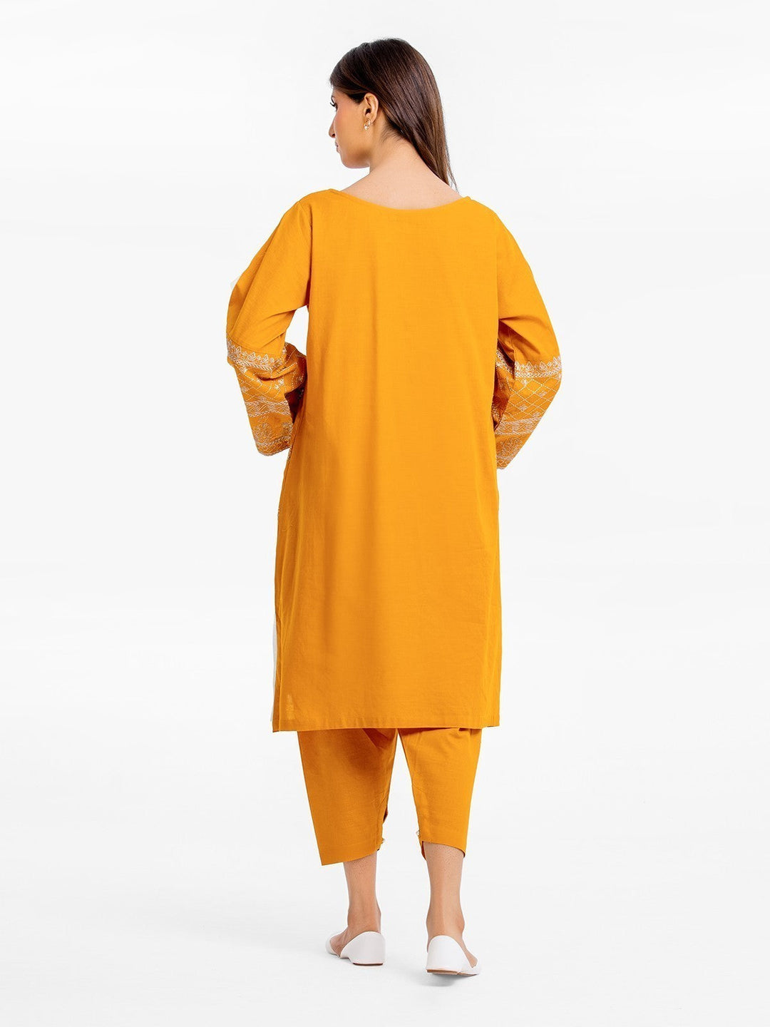 Pret 2Pc Embroidered Khaddar Shirt Trouser - EWTKE23-69516ST