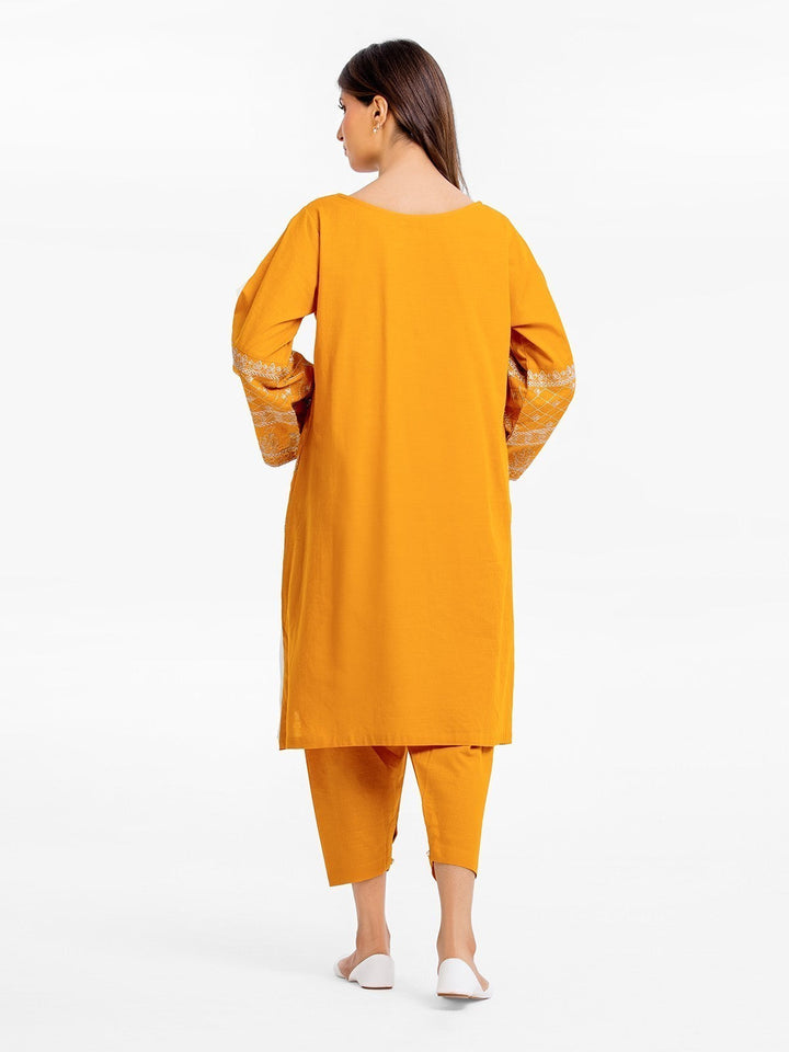 Pret 2Pc Embroidered Khaddar Shirt Trouser - EWTKE23-69516ST