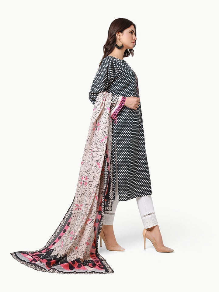 Pret 2Pc Printed Lawn Shirt Dupatta - EWTKP22-68190