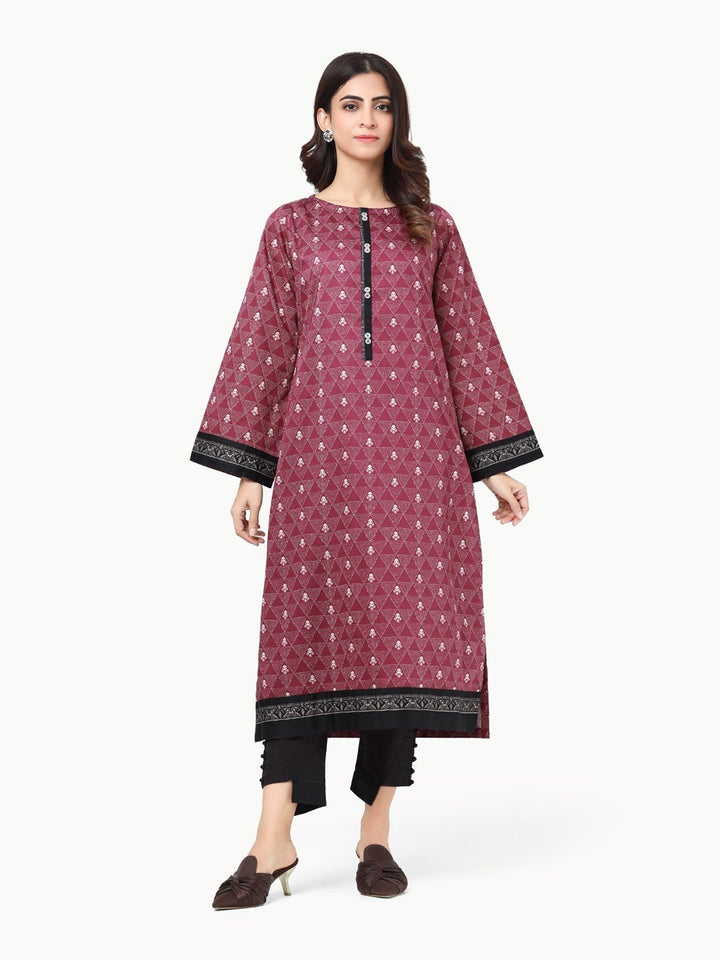 Pret 1Pc Printed Khaddar Shirt - EWTKP22-68569