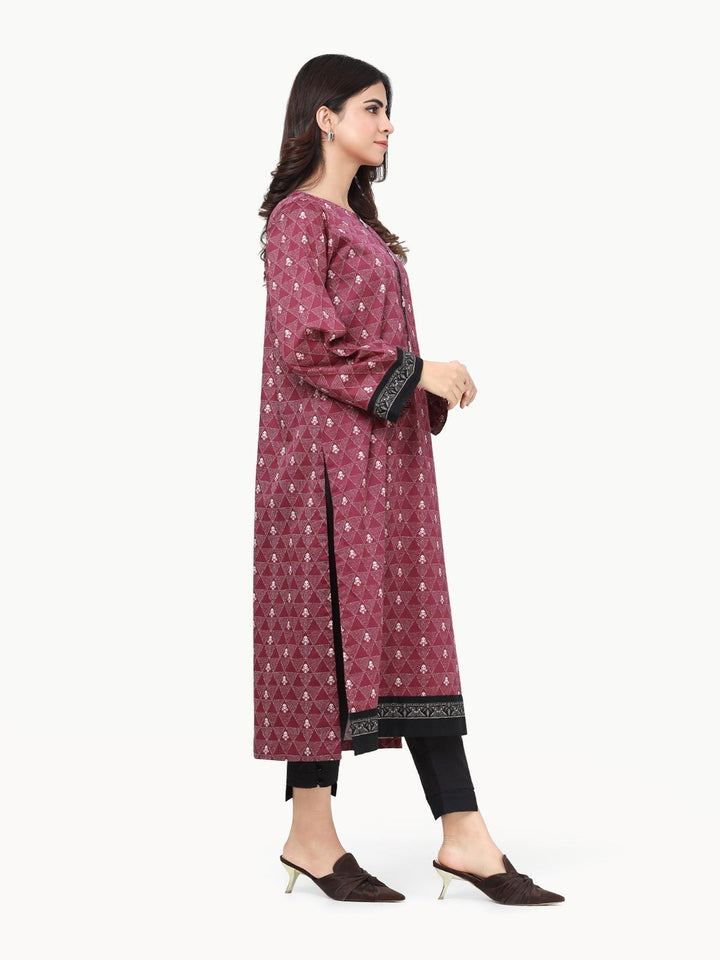 Pret 1Pc Printed Khaddar Shirt - EWTKP22-68569