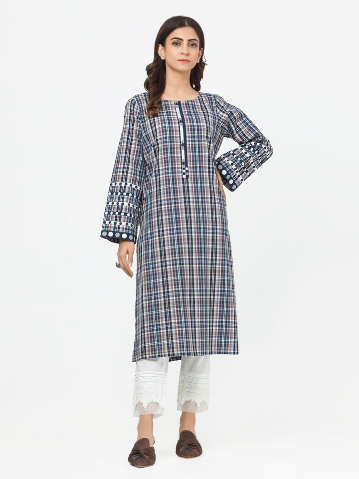 Pret 1Pc Printed Cotton Shirt - EWTKP22-69182S