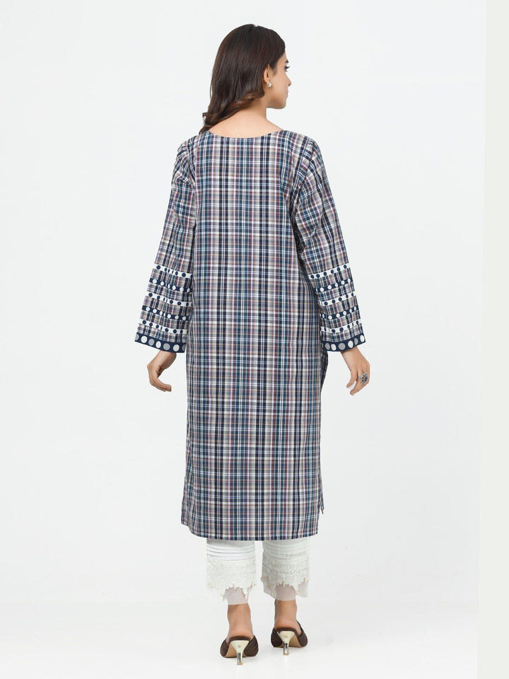 Pret 1Pc Printed Cotton Shirt - EWTKP22-69182S