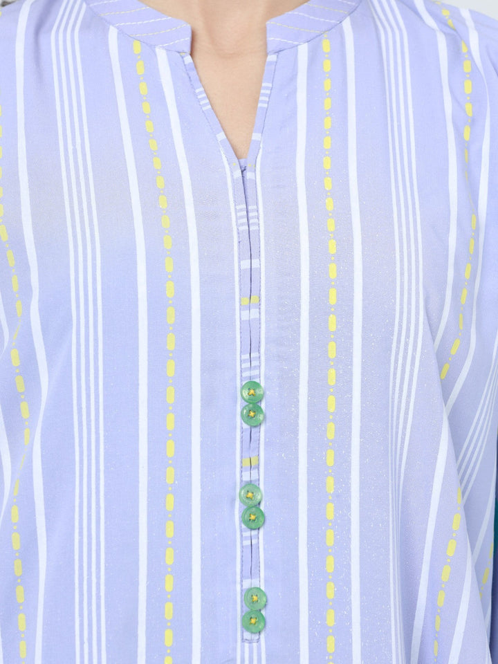 Pret 1Pc Printed Viscose Shirt - EWTKP22-69197