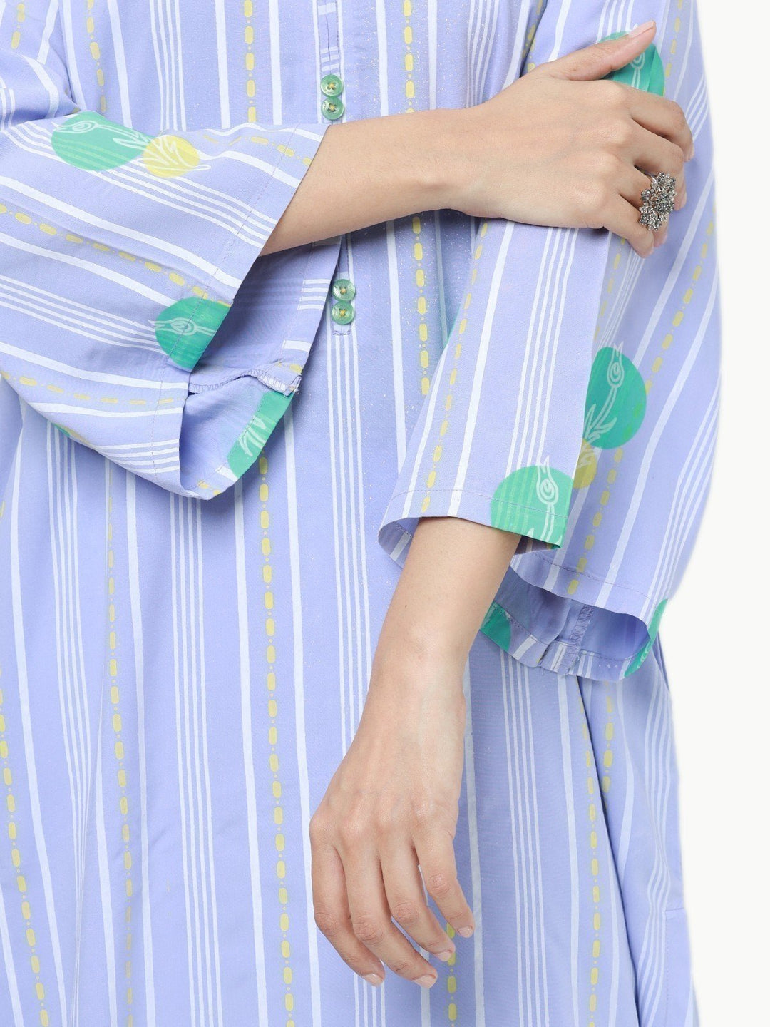 Pret 1Pc Printed Viscose Shirt - EWTKP22-69197