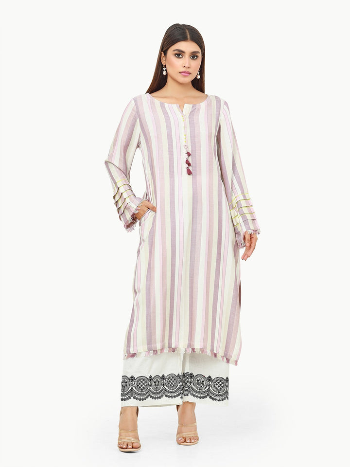 Pret 1Pc Printed Cotton Shirt - EWTKP22-69219